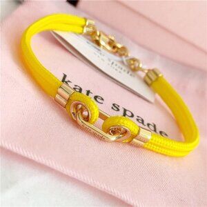 Kate Spade Know the Ropes Cord Bracelet Yellow